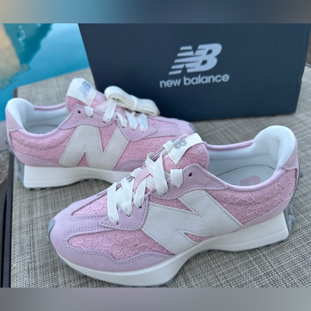 🌸 NEW BALANCE 327 ROSE SUGAR  🌸 - Picture 11 of 13